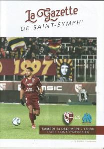 2019-12-14 : FCM – OM 2019/2020 – programme en pdf