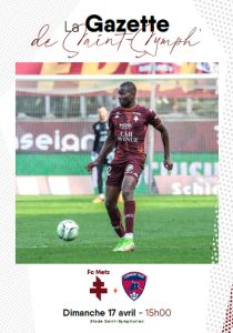 2022-04-17 : FCM – CF63 2021/2022 – programme en pdf