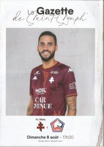 2021-08-08 : FCM – LOSC 2021/2022 – programme en pdf
