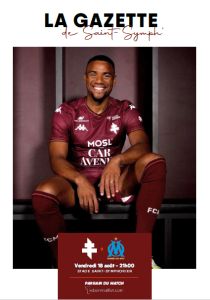 2023-08-18 : FCM – OM 2023/2024 – programme en pdf