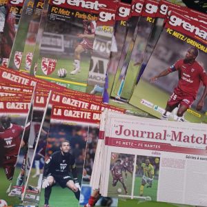 Programmes Matchs FC Metz de 2005/06 à 2009/10