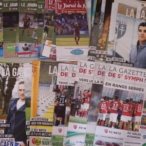 Programmes Matchs FC Metz de 2010/11 à 2014/15