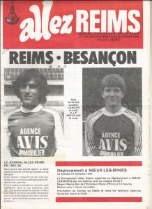 1981-09-12 : SdR-RCFCB 1981/82 – programme en pdf