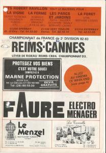 1983-01-23 : SdR-ASC 1982/83 – programme en pdf