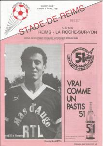 1987-04-04 : SdR-AEPB 1986/87 – programme en pdf