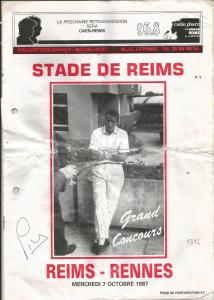 1987-10-07 : SdR-SR 1987/88 – programme en pdf