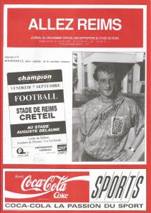 1990-09-07 : SdR-USC 1990/91 – programme en pdf
