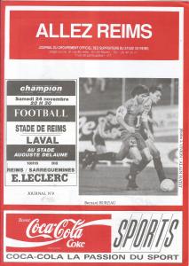 1990-11-24 : SdR-SL 1990/91 – programme en pdf
