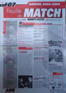 2004-11-04 : ASNL-SdR 2004/2005 – programme en pdf