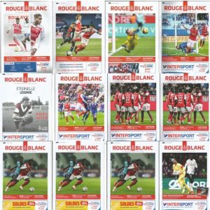Programmes Matchs Stade de Reims depuis 2020/21