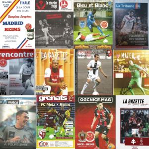 Programmes Matchs Stade de Reims à l'extérieur